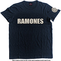 Ramones koszulka, Logo & Seal Applique, męskie