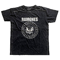 Ramones koszulka, Presidential Seal Snow Washed Black, męskie