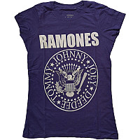 Ramones koszulka, Presidential Seal Purple, damskie