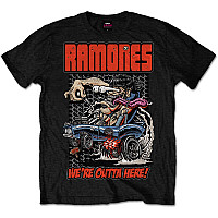 Ramones koszulka, Outta Here, męskie
