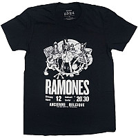Ramones koszulka, Belgique Black, męskie