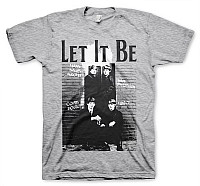 The Beatles koszulka, Let It Be Heather Grey, męskie