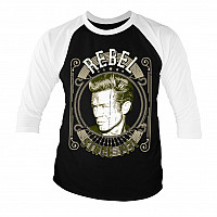 James Dean koszulka długi 3/4 rękaw, Rebel Since 1931, męskie