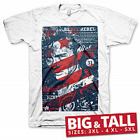 James Dean koszulka, Washed Poster Big & Tall, męskie