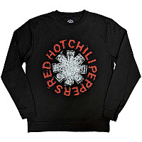 Red Hot Chili Peppers bluza, Sweatshirt Scribble Asterisk Black, unisex