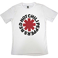 Red Hot Chili Peppers koszulka, Classic Asterisk White, damskie
