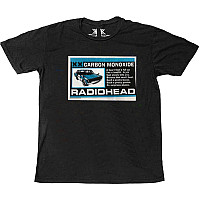 Radiohead koszulka, Carbon Patch Organic Black, męskie