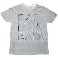 Radiohead koszulka, Note Pad Cut-Out Organic Grey, męskie