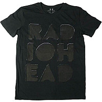 Radiohead koszulka, Note Pad Debossed Organic Black, męskie