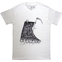 Radiohead koszulka, Grim Reaper Organic White, męskie