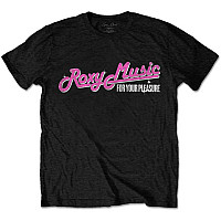 Roxy Music koszulka, For Your Pleasure Tour BP Black, męskie