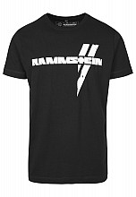 Rammstein koszulka, Weisse Balken BP Black, męskie