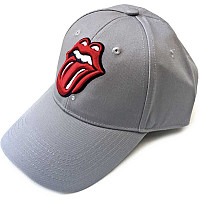 Rolling Stones czapka z daszkiem, Classic Tongue Grey