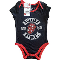 Rolling Stones niemowlęcy body koszulka, US Tour 1978 Red, dziecięcy