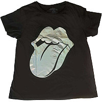 Rolling Stones koszulka, Foil Tongue Black, męskie
