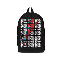 David Bowie plecak PES 43x30x15 cm/580g, Warped Black