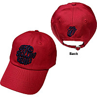Rolling Stones czapka z daszkiem, Vintage 70s Logo Red