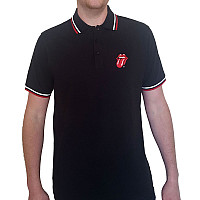 Rolling Stones koszulka, Classic Tongue Polo Black, męskie