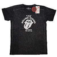 Rolling Stones koszulka, NYC '75 Snow Washed Black, męskie