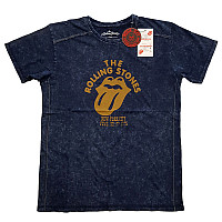 Rolling Stones koszulka, NYC '75 Snow Washed Blue, męskie