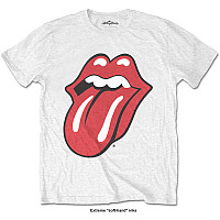 Rolling Stones koszulka, Classic Tongue White, męskie