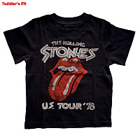 Rolling Stones koszulka, US Tour '78 Black, dziecięcy