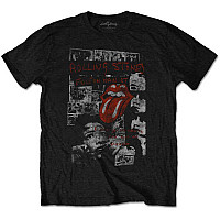 Rolling Stones koszulka, Elite Faded Black, męskie