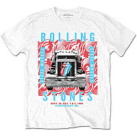 Rolling Stones koszulka, Steel Wheels White, męskie
