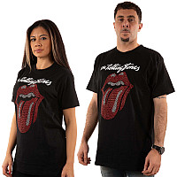 Rolling Stones koszulka, Logo & Tongue Diamante Black, męskie