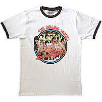 Rolling Stones koszulka, Some Girls Circle Ringer White, męskie