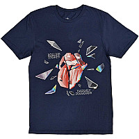 Rolling Stones koszulka, Hackney Diamonds Explosion Navy Blue, męskie