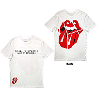 Rolling Stones koszulka, Hackney Diamonds Lick BP White, męskie