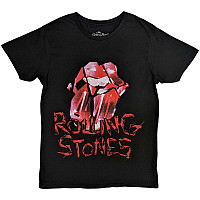 Rolling Stones koszulka, Hackney Diamonds Cracked Glass Tongue Black, męskie