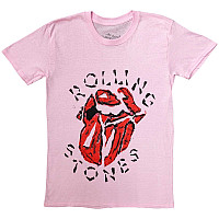 Rolling Stones koszulka, Hackney Diamonds Painted Tongue Pink, męskie