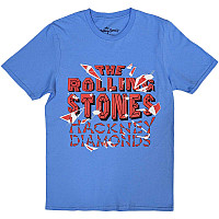 Rolling Stones koszulka, Hackney Diamonds Shatter Blue, męskie