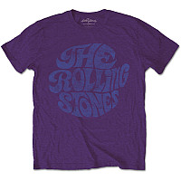 Rolling Stones koszulka, Vintage 70s Logo Purple, męskie