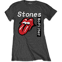 Rolling Stones koszulka, No Filter Text Charc, damskie