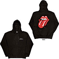 Rolling Stones bluza, Classic Tongue Zipped BP Black, męska