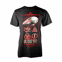 Led Zeppelin koszulka, UK Tour 71, męskie