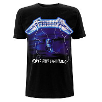Metallica koszulka, Ride The Lightning Tracszt, męskie