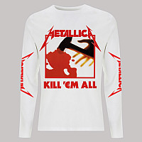 Metallica koszulka długi rękaw, Kill Em All White, męskie