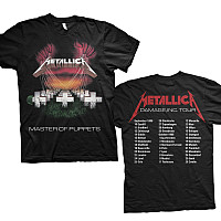 Metallica koszulka, MOP Tour Europe 86, męskie