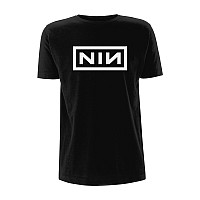 Nine Inch Nails koszulka, Classic White Logo, męskie