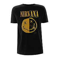 Nirvana koszulka, Spliced Smiley, męskie