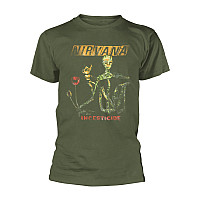 Nirvana koszulka, Reformant Incesticide Green, męskie