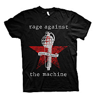 Rage Against The Machine koszulka, Bulls On Parade Mic, męskie