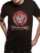 The Offspring koszulka, Distressed Skull, męskie