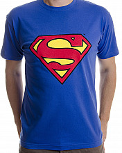 Superman koszulka, Shield Blue, męskie