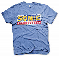 Sonic The Hedgehog koszulka, Cracked Logo Blue, męskie