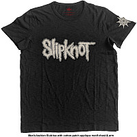 Slipknot koszulka, Logo & Star with Applique, męskie